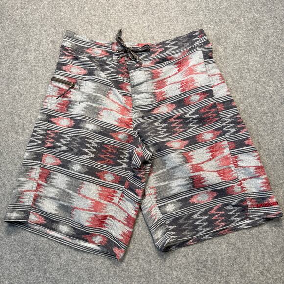 Men's Patagonia Black, Red, White Board Shorts Wavefarer Swim Trunks Size 30 - Picture 11 of 11